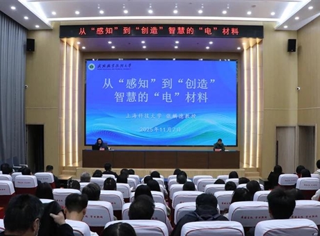 上?？萍即髮W張麟德教授應(yīng)邀來校作專題學術(shù)報告